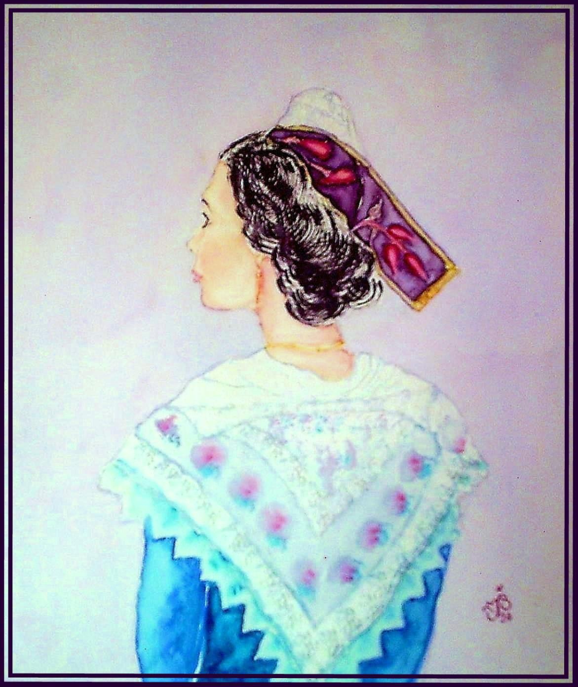 Arlésienne bleu