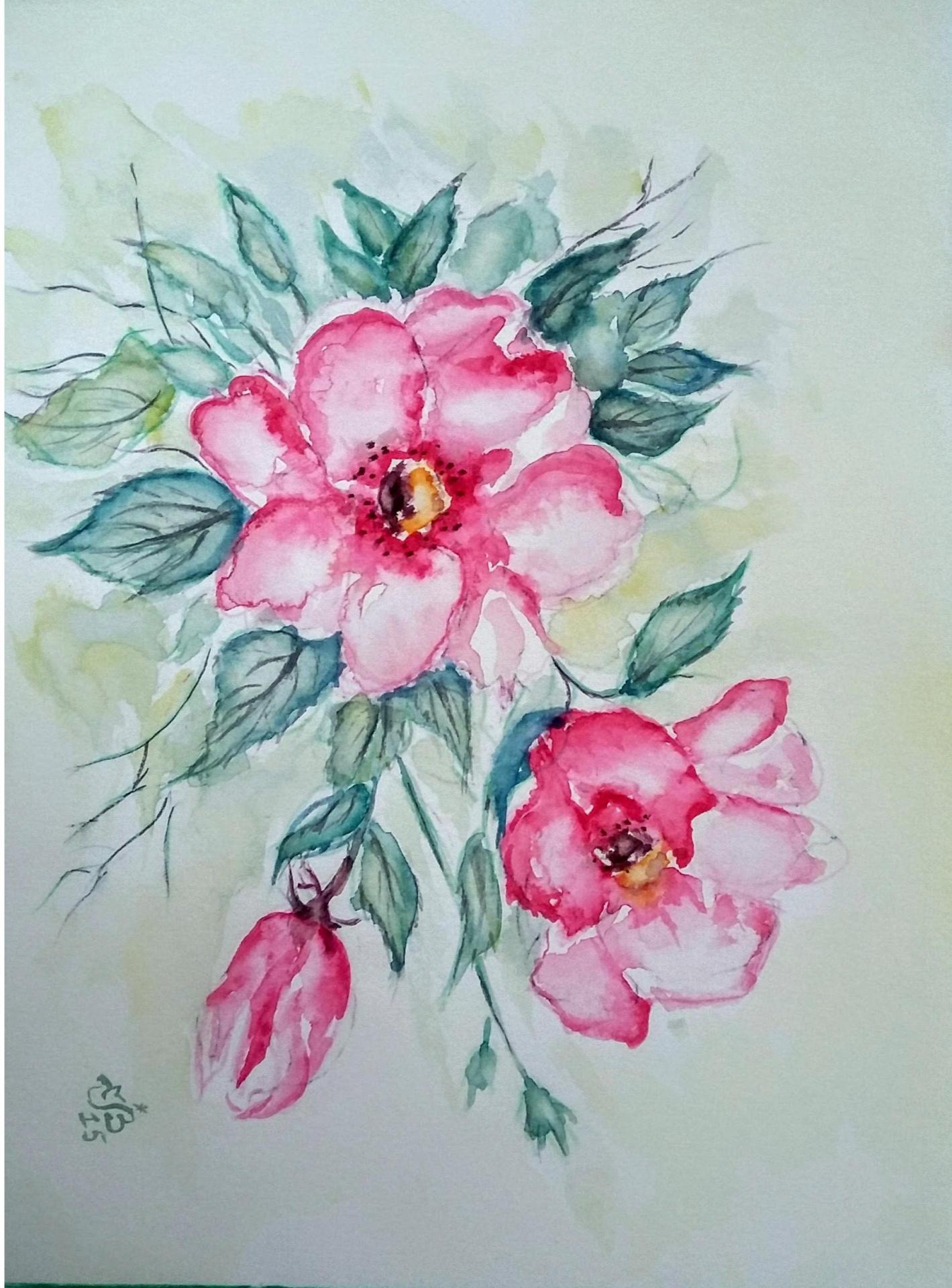 Fleur rose