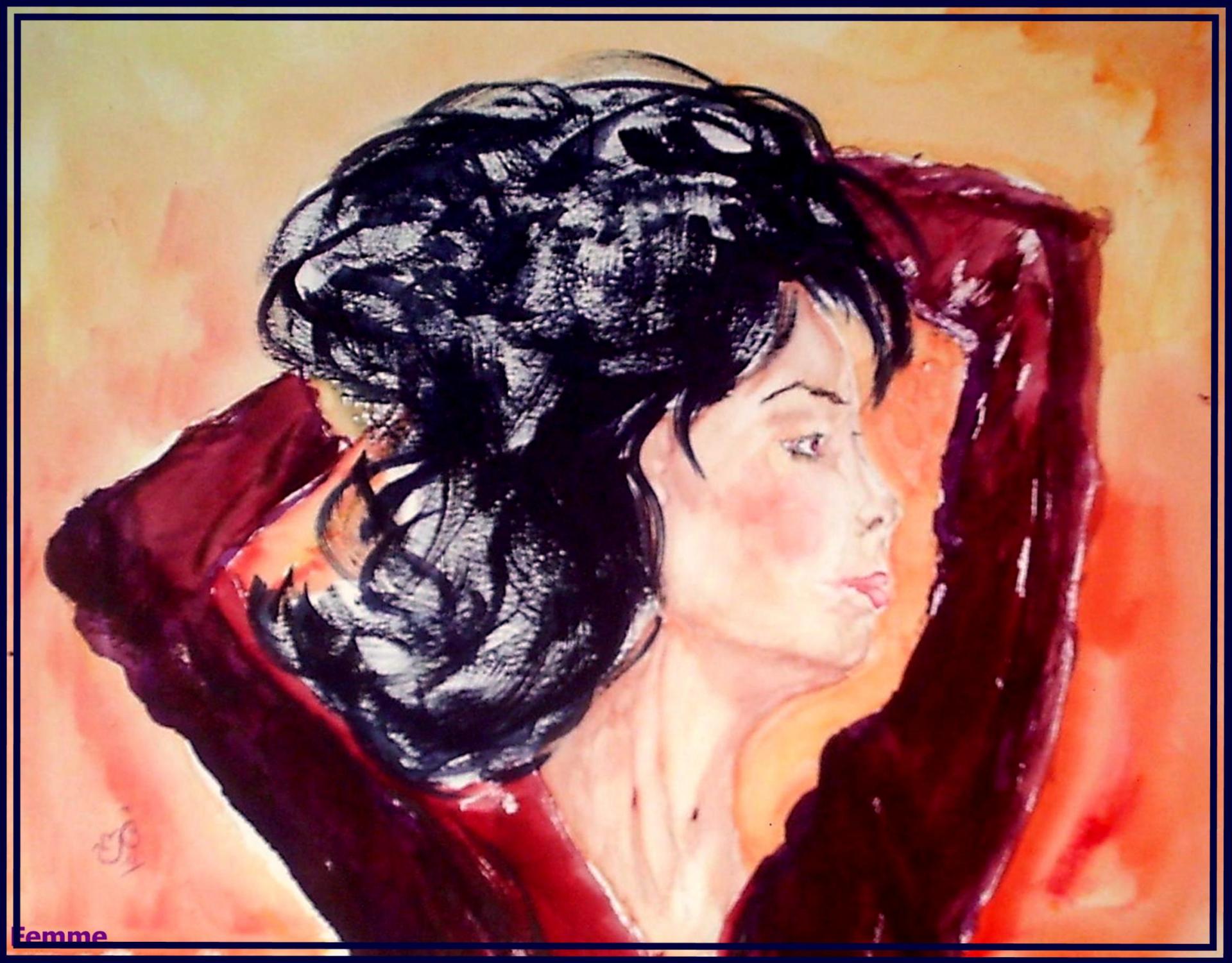 Portrait gitane
